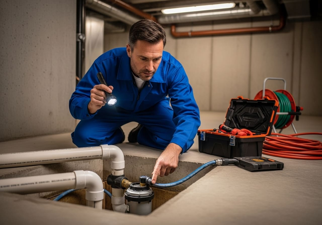 Sump Pump Installation & Repair in Highlands